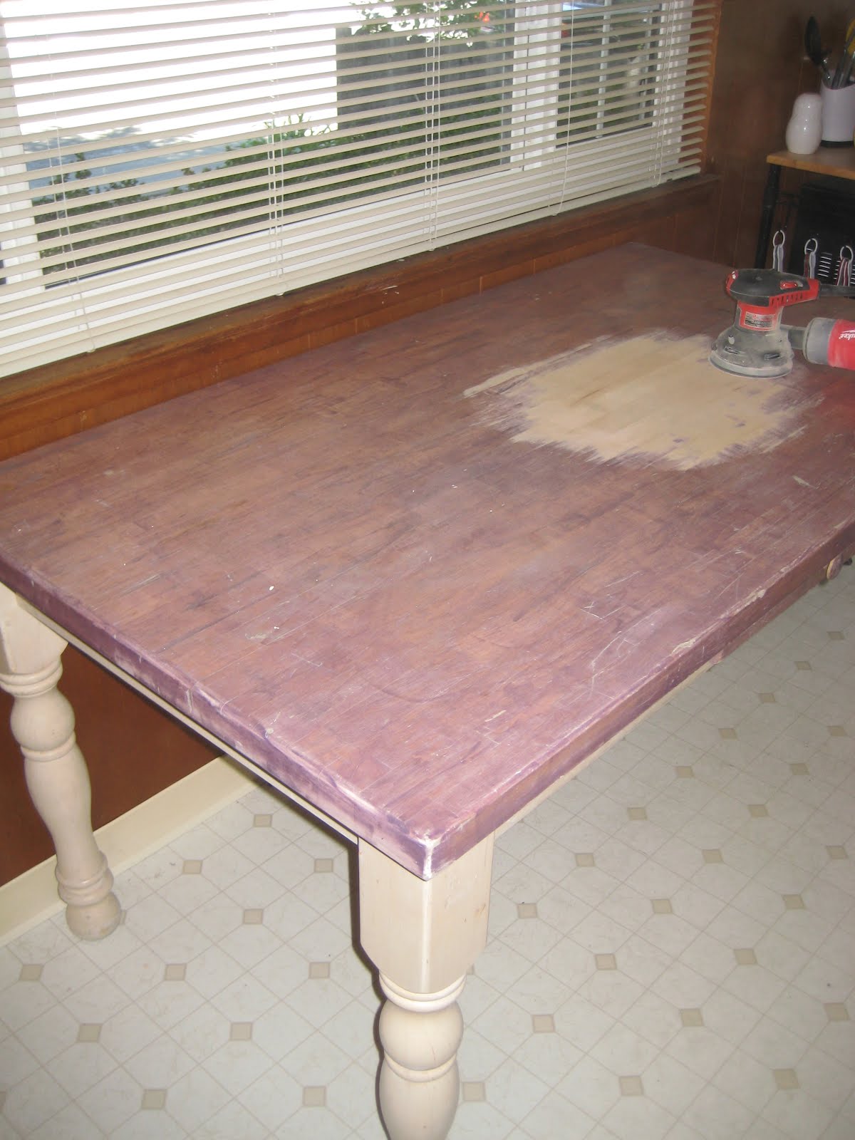 These Days NewlyAwesomeStenciledDIY Kitchen Table