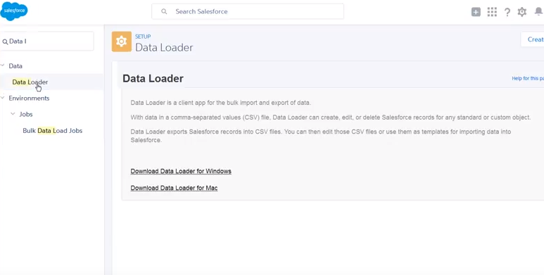 Data loader for mac