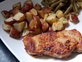 Cassie Craves: Two-Packet Pork Chops and Ranch-Roasted Potatoes
