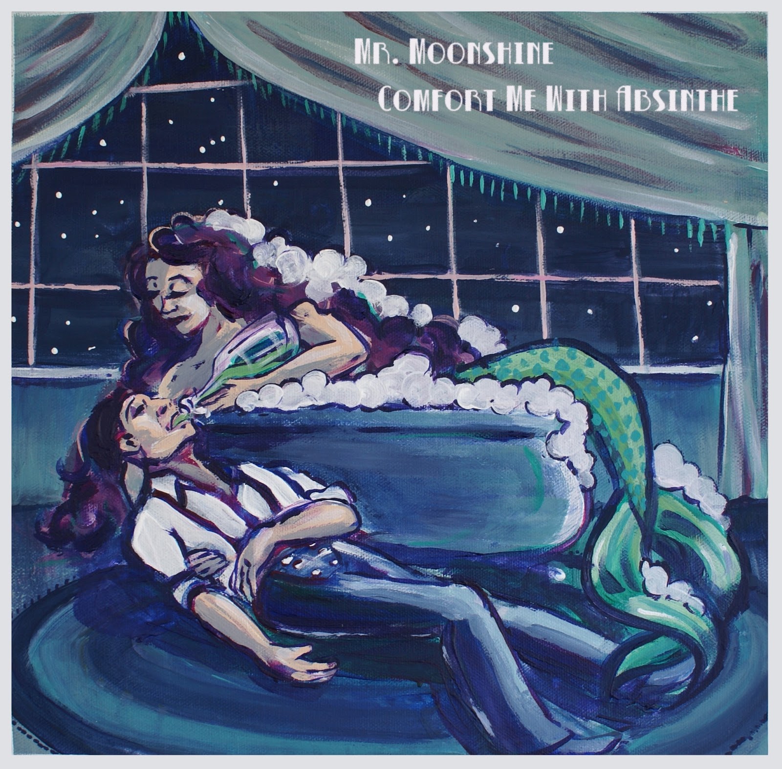 The Art Optimist Mr. Moonshine Me With Absinthe" EP. Self