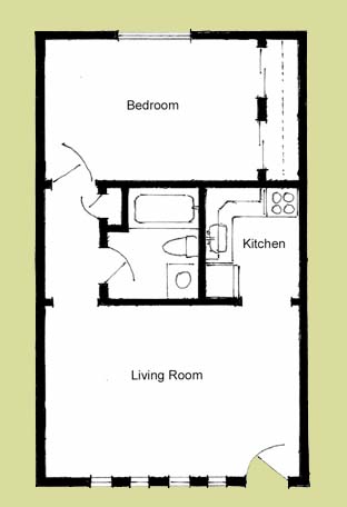2 Bedroom Luxury Apartment Plans