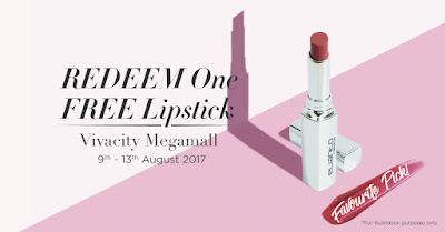 Elianto Make Up Free Lipstick Vivacity Megamall Opening Promo