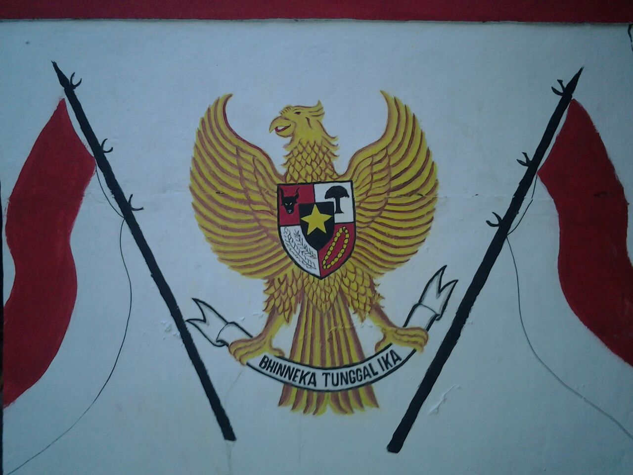 Inilah Burung Garuda Hasil Karya Pak Mariyanto Warga Rt 01