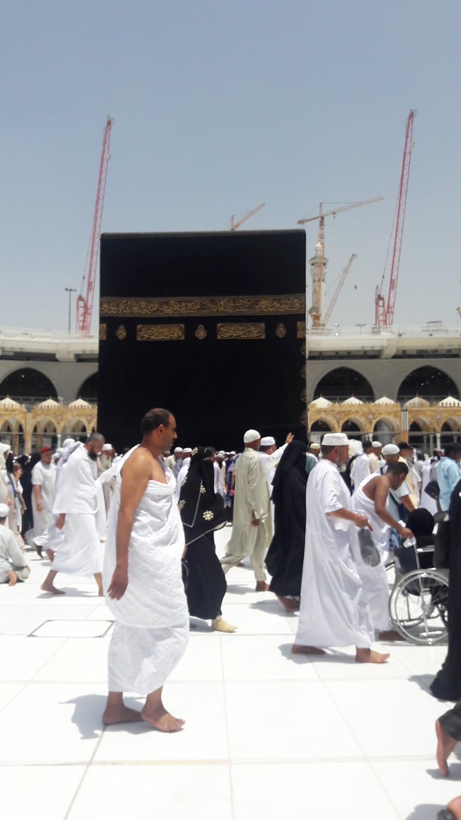 Memory ZiaSaf: Travelog : Oh!Riyadh (126) - Tawaf Wada, Selamat Tinggal