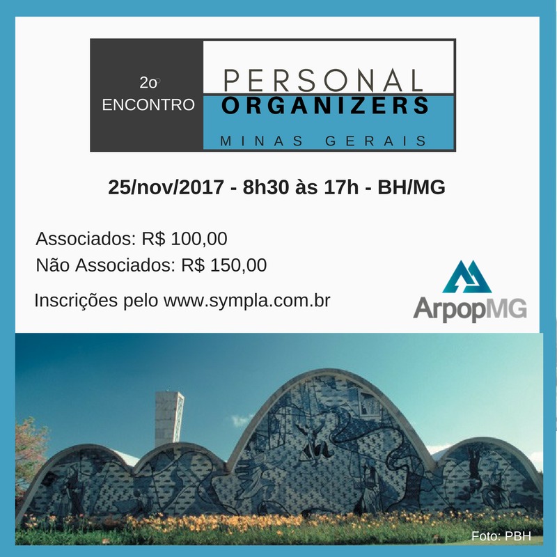 Encontro de Personal Organizers em Belo Horizonte