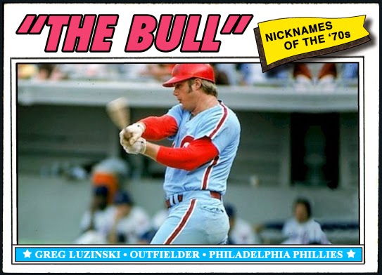 WHEN TOPPS HAD (BASE)BALLS!: NICKNAMES OF THE '70'S #26: "THE BULL ...