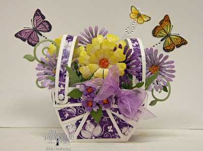 Our Daily Bread Designs Stamp Set: Butterflies and Bugs, Trois Jolies Papillons, Our Daily Bread Designs Custom Dies: Bountiful Basket, Pretty Posies, Asters and Leaves, Butterfly and Bugs, Fancy Foliage, Bitty Blossoms, Trois Papillons, Our Daily Bread Designs Paper Collection: Whimsical Flowers