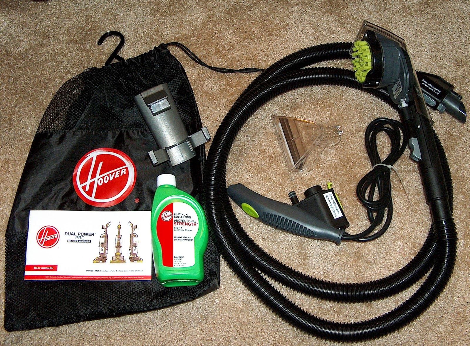 Product Reviews: Hoover Dual Power Pro Carpet Washer - Model FH51200