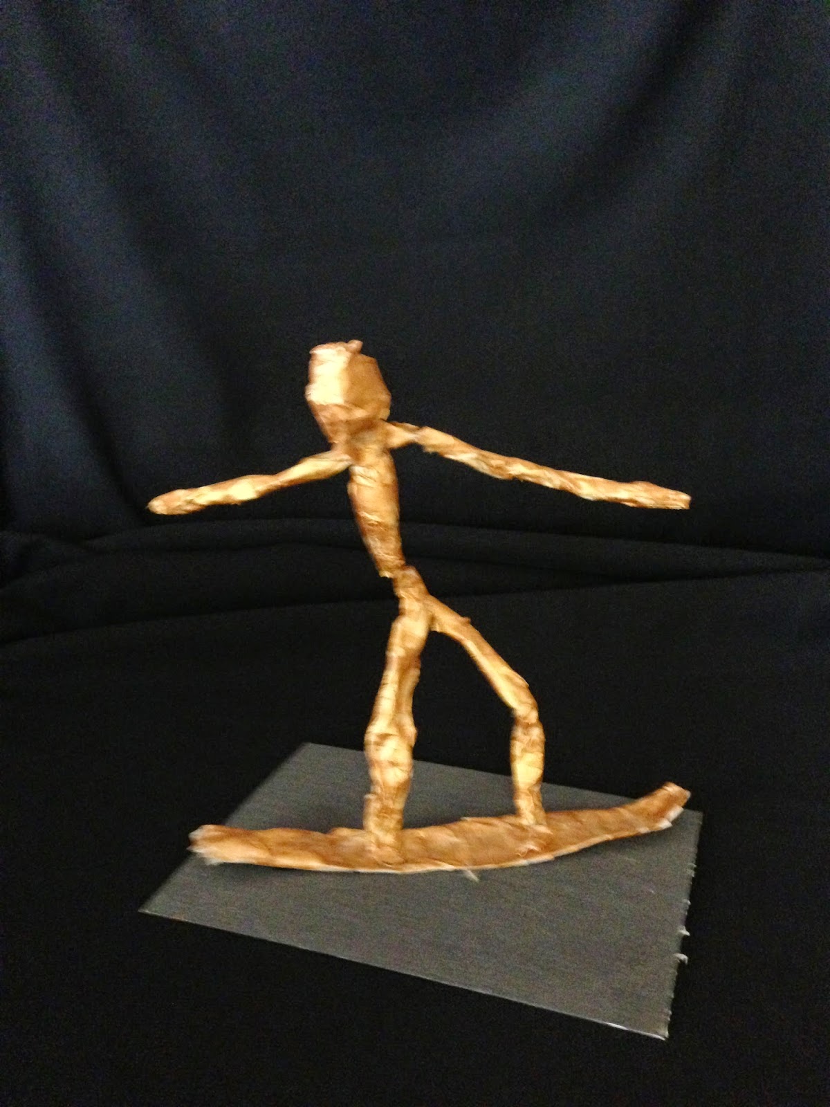 Creation Station Masking Tape Sculptures