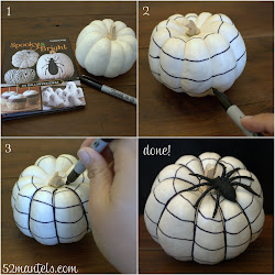 pumpkin cobweb spooky bright tutorial