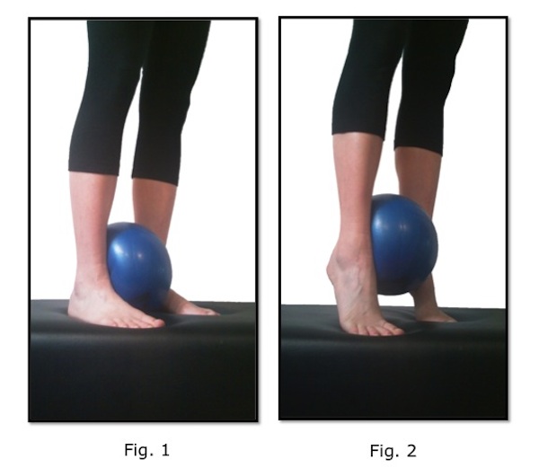 Exercise of the Day Day 5 Calf Raises with Straight Leg, Ball