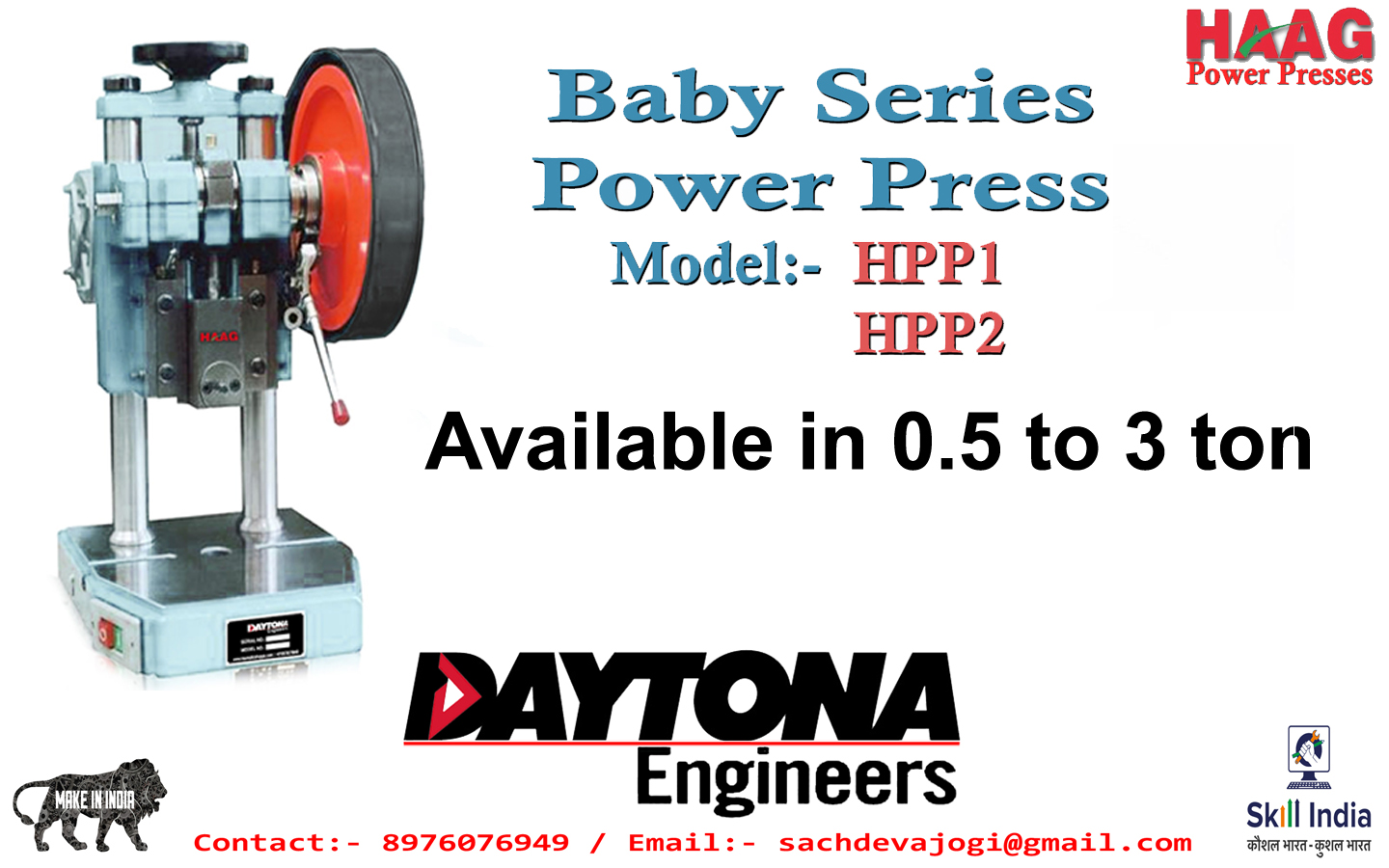 Haag Mini Power Press