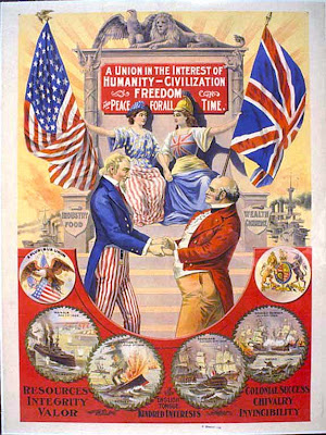 Uncle Sam (United States) and John Bull (United Kingdom)