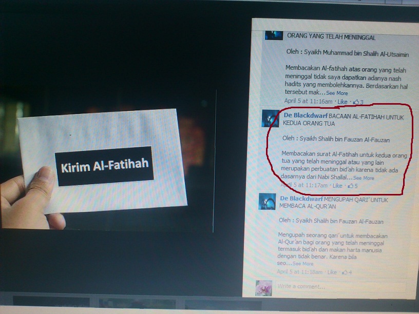 Ulama Wahabi Hadiah Fatihah Kepada Mayit Itu Bermanfaat