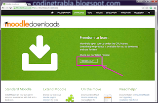 Install Moodle 3.1.1 eLearning PHP LMS on Windows tutorial 3
