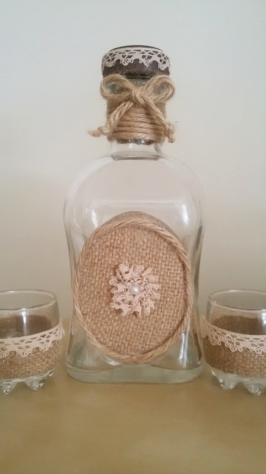 Handicrafts Ανακύκλωση Recycle Whisky Bottle!