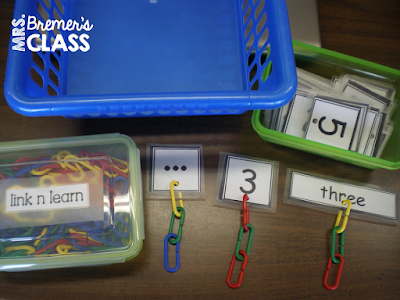 FREE Math centers for young learners- perfect hands-on learning for Kindergarten!