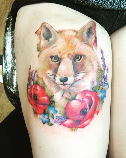 Muito fox e papoula