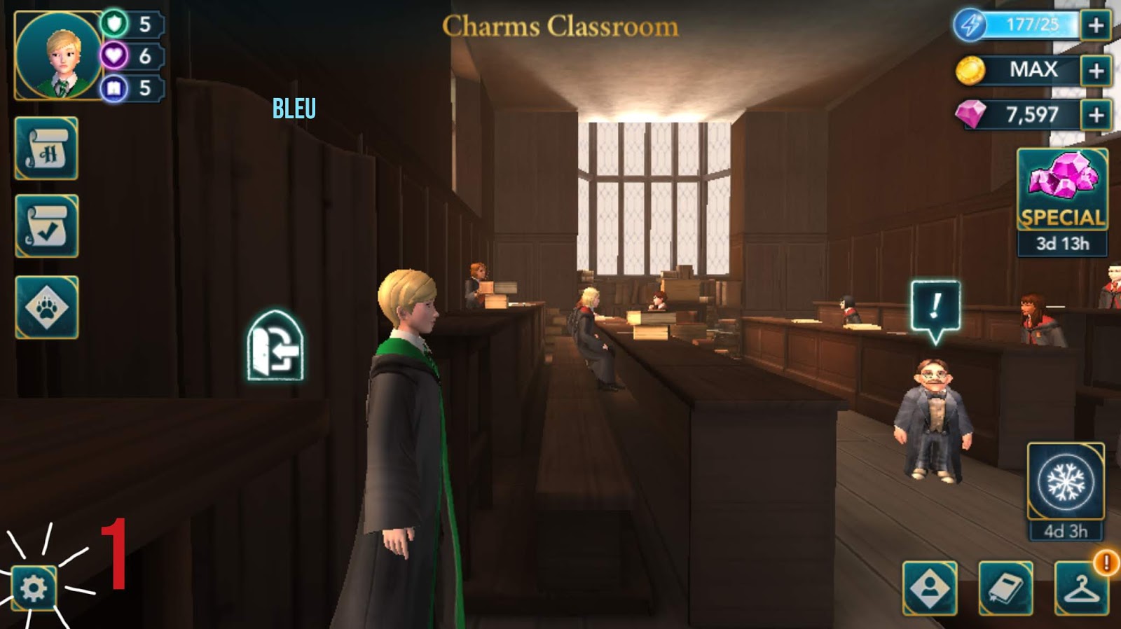 Harry Potter Hogwarts Mystery how to Reset/Restart the game