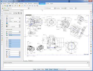 Autocad 2D Tutoriais e exercicios: Draftsight
