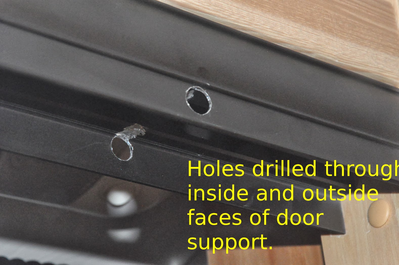 Tin Wheeler Adventures Those D****d sliding glass doors