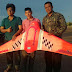 Pesawat Jet F 22 Reptor Karya Santri Mudi Mesra di Uji Terbangkan