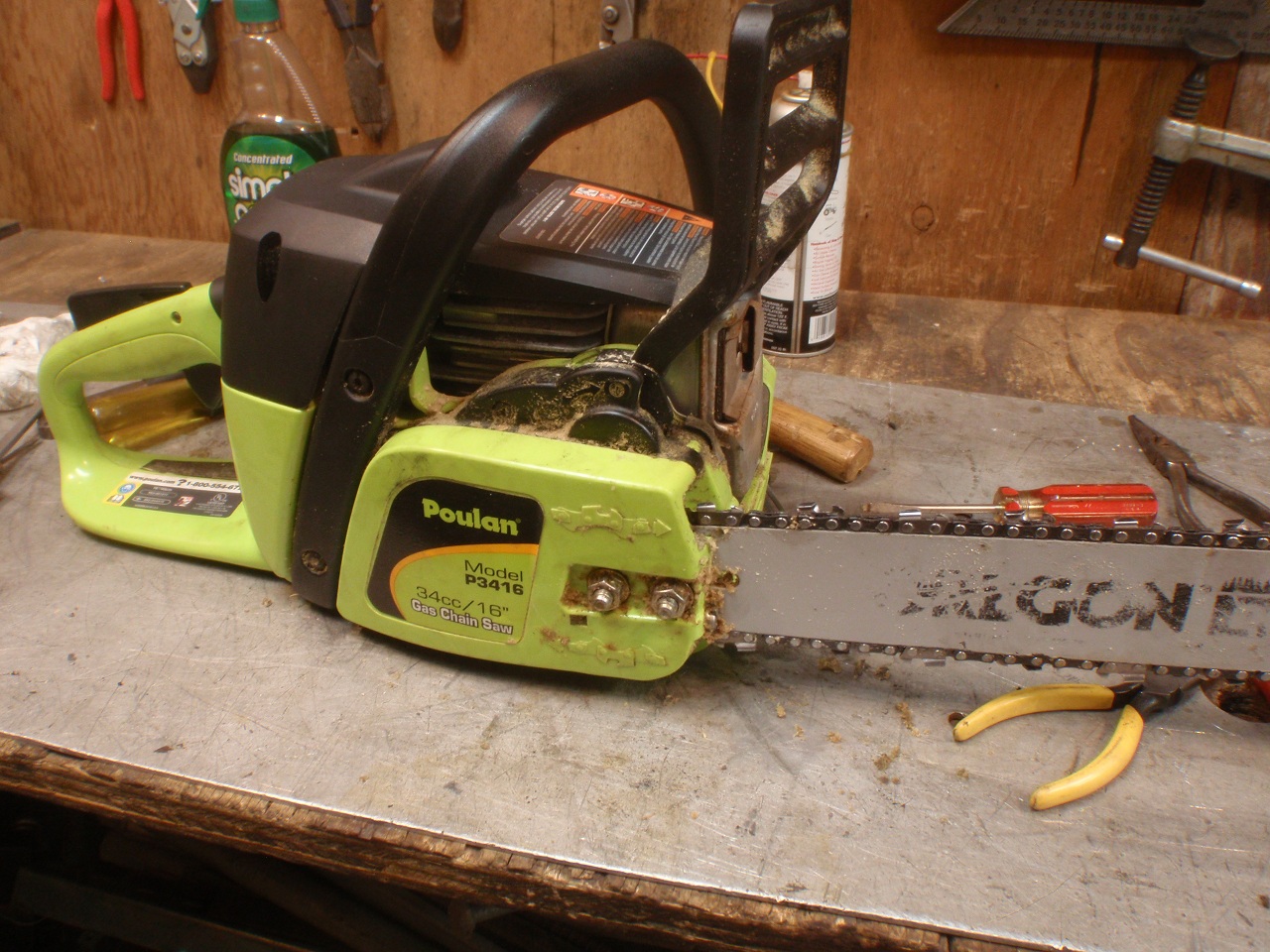 What's in the Shop: Poulan Chainsaw