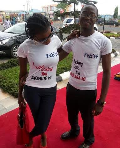 1 Oh wait, our photo of the day couple are from Ibadan