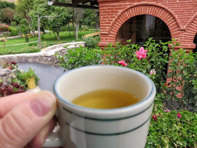 Coca tea: Ollantaytambo is a great place to acclimate to the altitude in the Sacred Valley of Peru