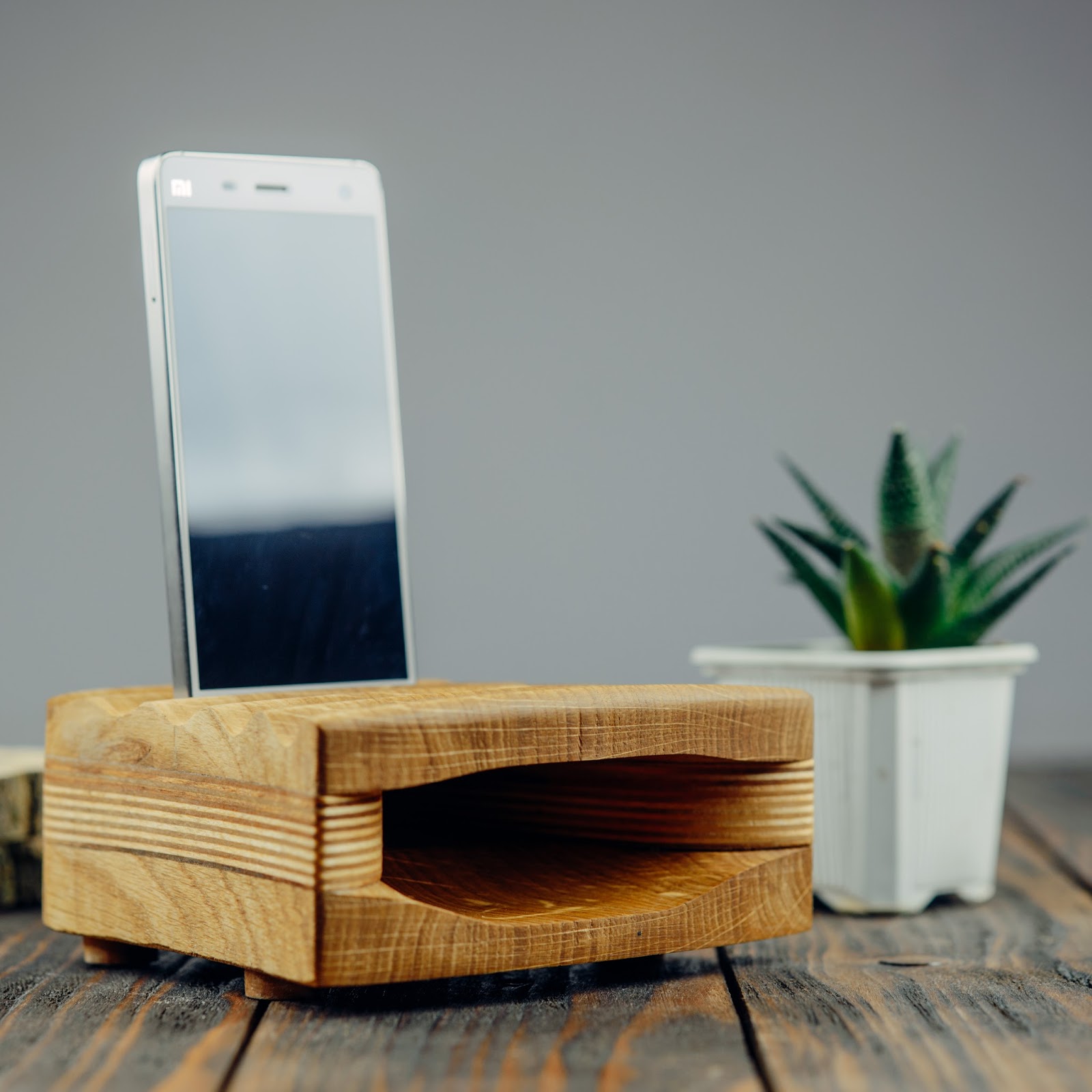 Phone Speaker iPhone X Speaker Acoustic Speaker Wooden Phone Dock