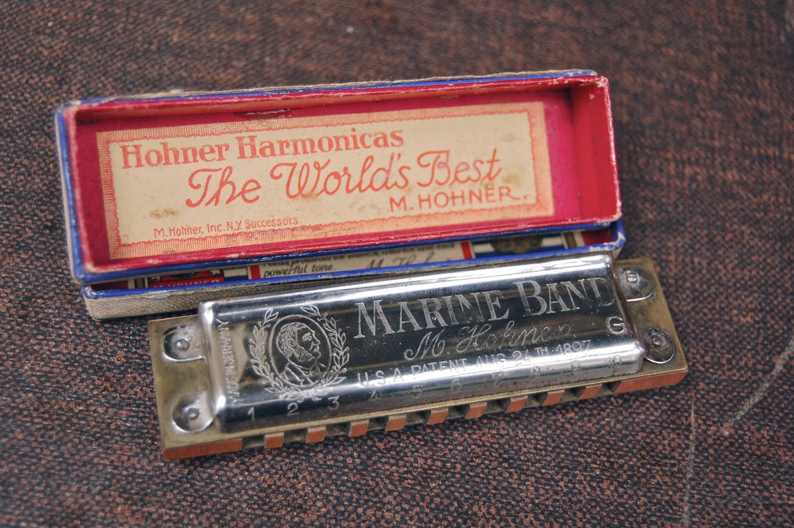 The True Vintage Guitar Blog Prewar Hohner Marine Band Harmonicas