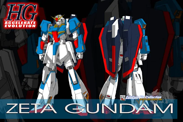 HG Accelerate Evolution Introduces 1/144 Zeta Gundam
