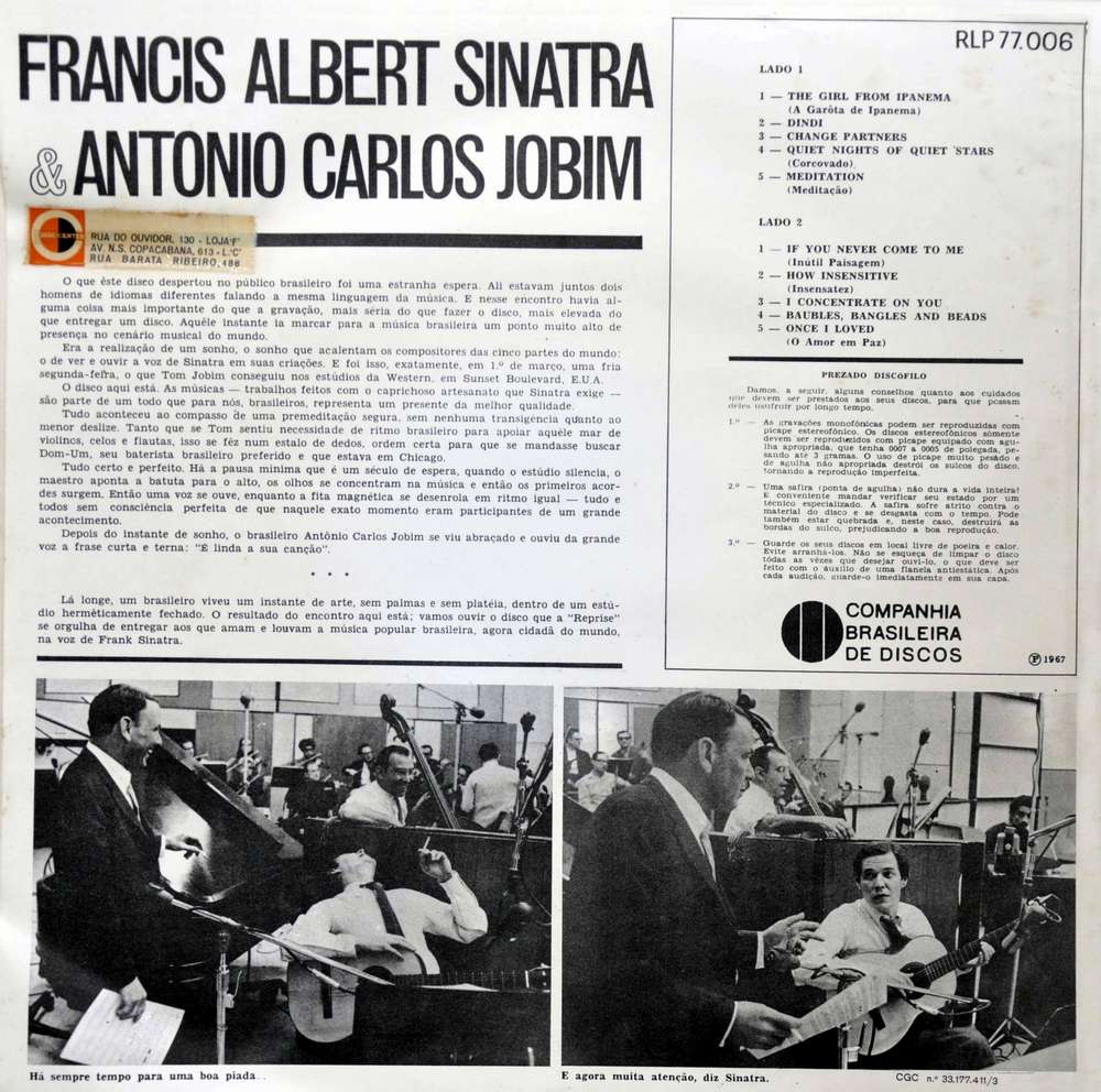 Sinatra And Jobim 1967 , Antonio Carlos Jobim & Frank Sinatra – CTXD