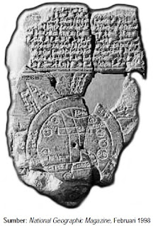 Peta Dunia Pertama, Circa 600 SM