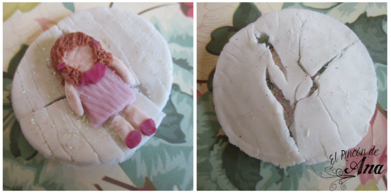 Collar de muñequita en porcelana fría - Colaboración con Ysne