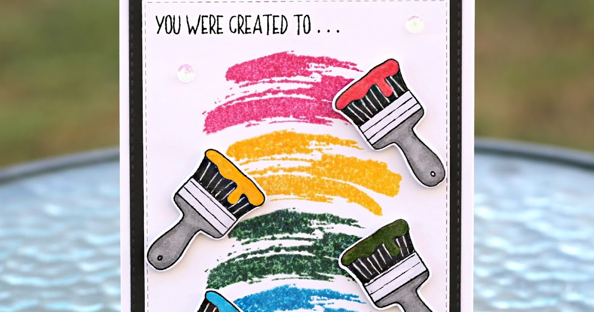 Creations of an Army Wife My Creative Time Stamp of the Month Create