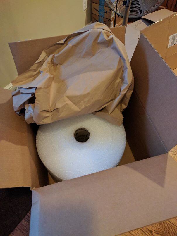 18 Times Product Packaging Contributed To The Great Global Waste Problem Of Our Times  - Amazon Sent My Bubble Wrap Wrapped In Paper