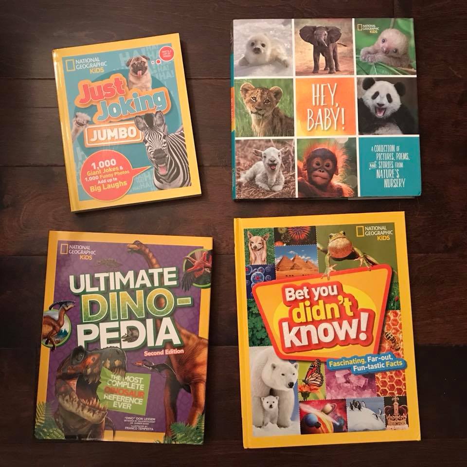 Holiday Gift Ideas from National Geographic Kids Books Nanny to Mommy