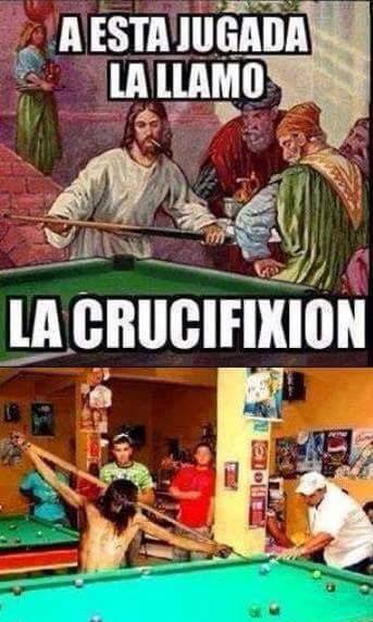 Jesús crucifixion humor