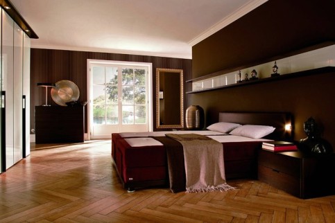 Habitaciones Color Marrón Chocolate | Ideas para decorar, diseñar y