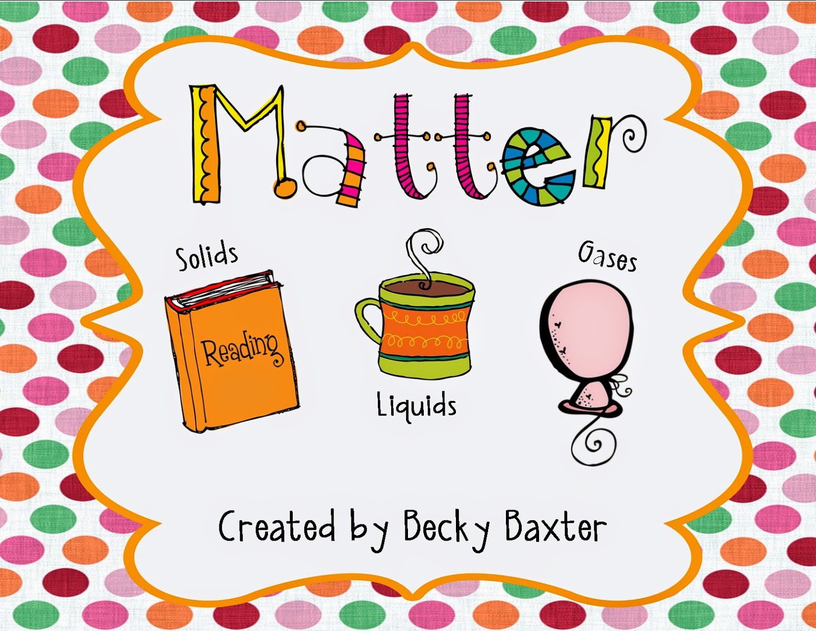 Teaching, Learning, & Loving: Solid's Liquids and Gases.. Oh My!