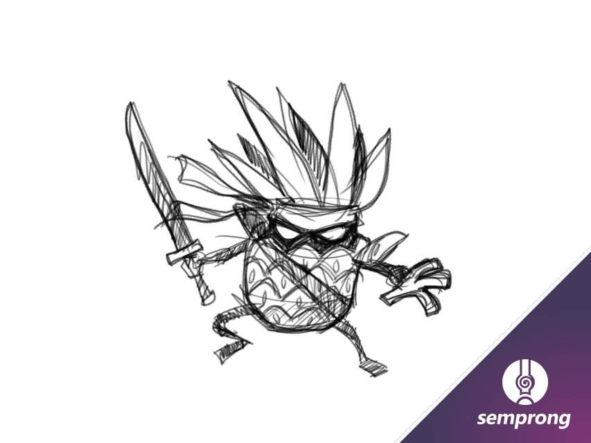 Membuat Gambar Vector Karakter Komik di Inkscape | semprong sketchbook