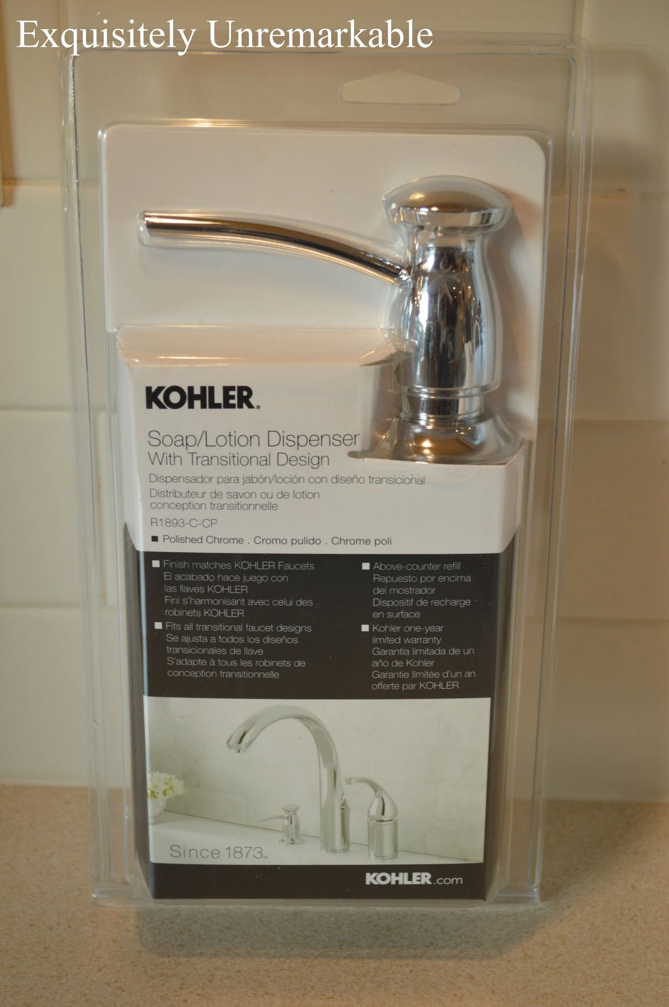 How To Replace A Kitchen Sink Soap Dispenser - Exquisitely Unremarkable