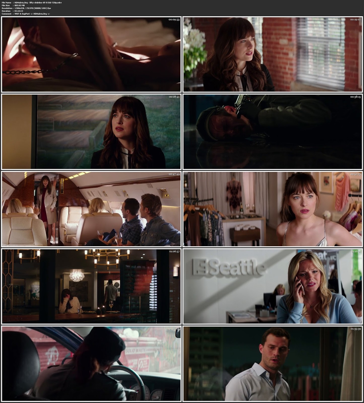 Fifty Shades Freed 2018 English Movie 720p WEBRip 800MB Download