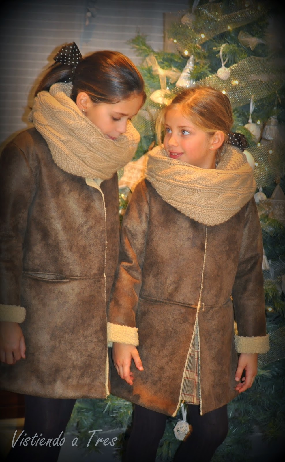 Vistiendo a tres. La magia continúa...