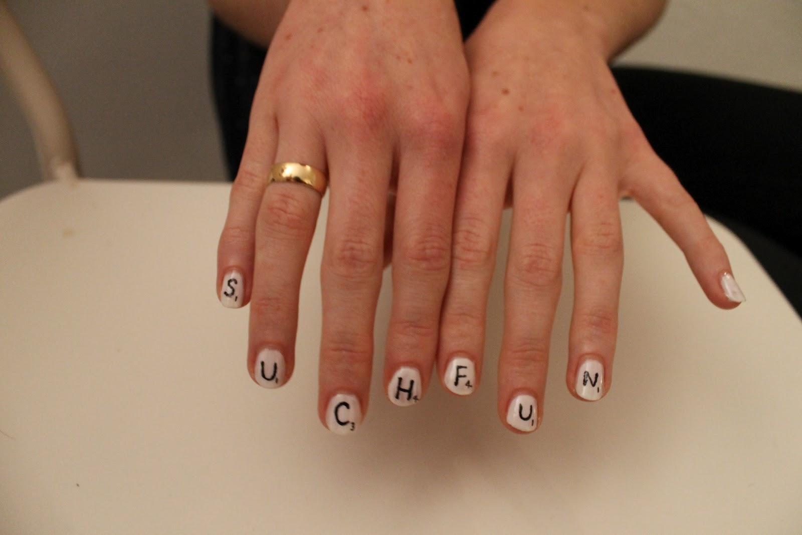 Beaux Ongles 'Such Fun' Scrabble Nails