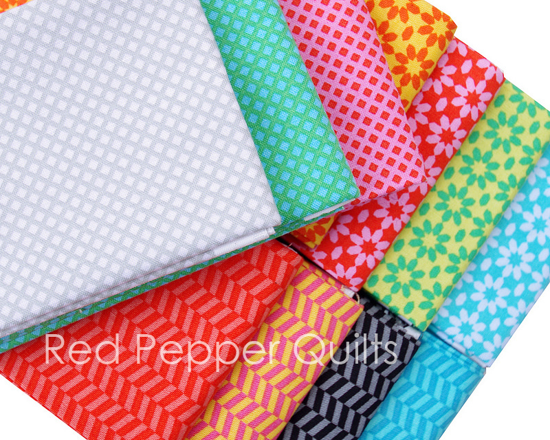 UPPERCASE by Janine Vangool for Windham Fabrics | Red Pepper Quilts 2016