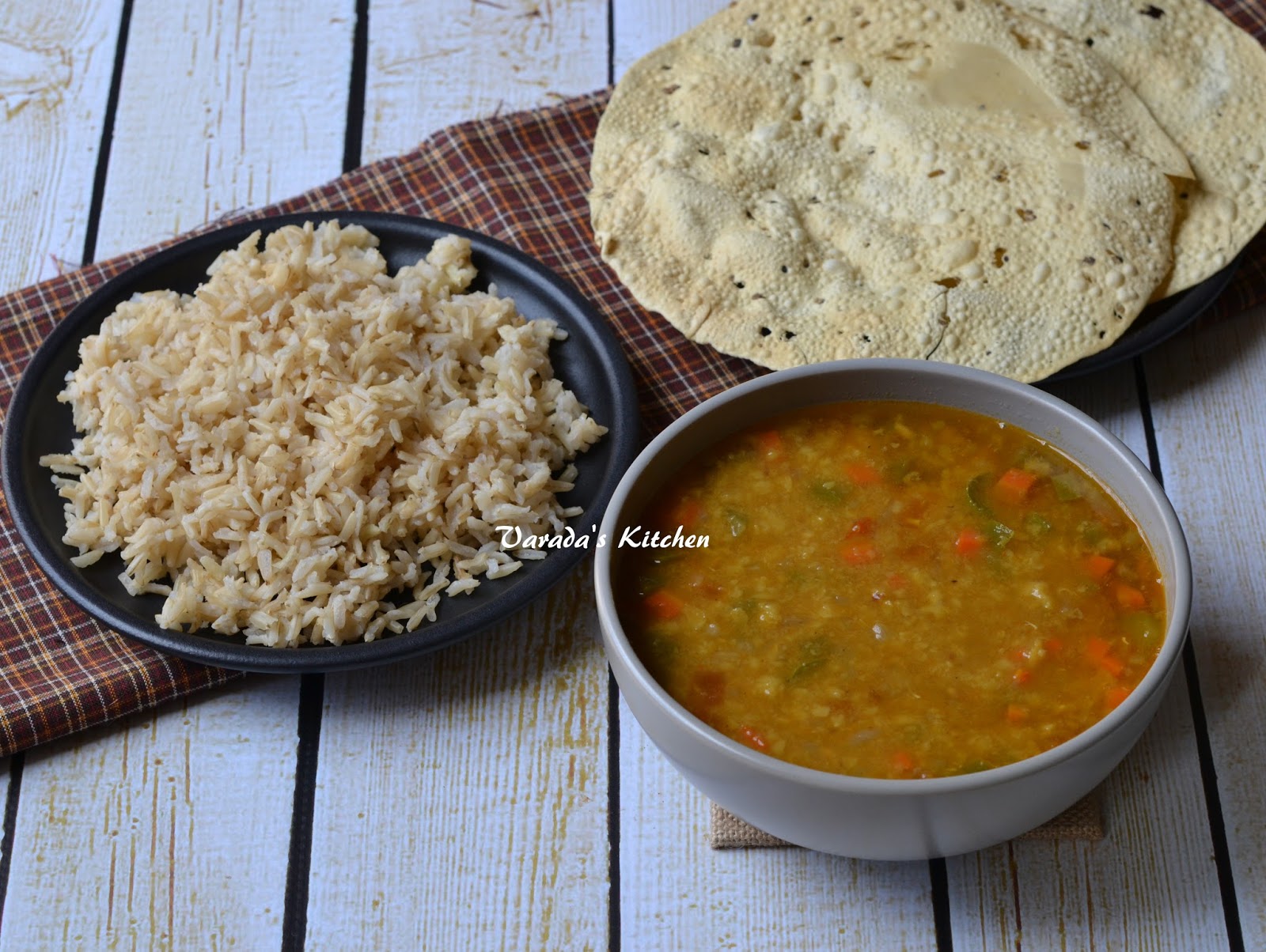 Dal and Rice in Instant Pot