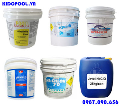 Kết quả hình ảnh cho Hóa chất điều chỉnh pH nước hồ bơi+kidopool