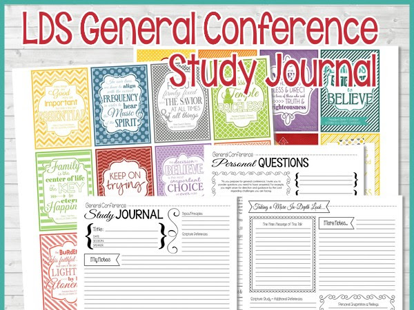 {NEW} LDS General Conference Study Journal